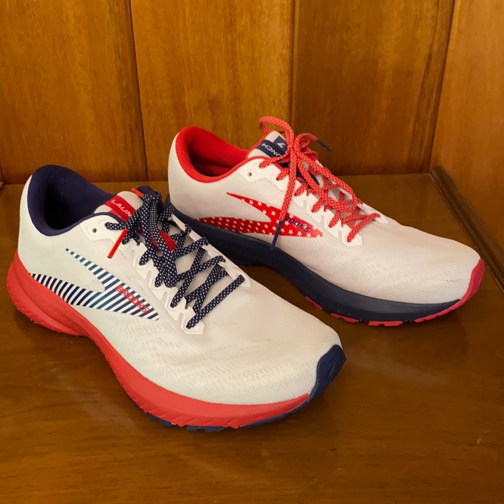 Brooks Women’s Launch 7 Red White and Blue